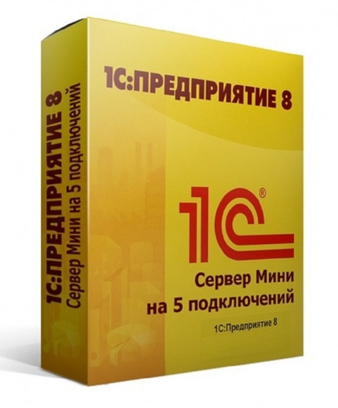 1С:Предприятие 8.3. Сервер МИНИ на 5 подключений