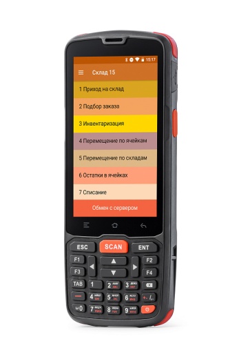 Мобильный терминал АТОЛ Smart.Slim Plus базовый (4", Android 10 с GMS, 2Gb/16Gb, 2D E3, Wi-Fi, BT, NFC, 4G, GPS, Camera, 4500 mAh) + MS: Магазин 15 ПРОДУКТОВЫЙ, РАСШИРЕННЫЙ